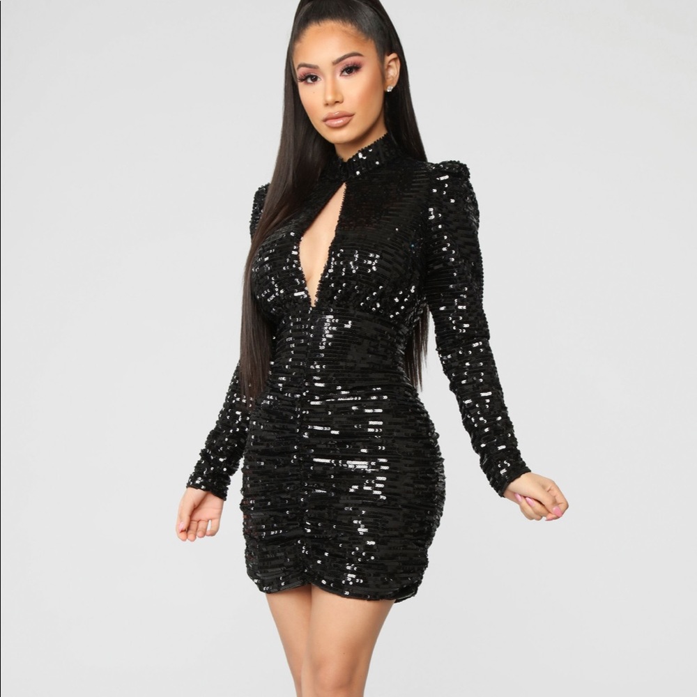 Black Mini Dress❣️❣️